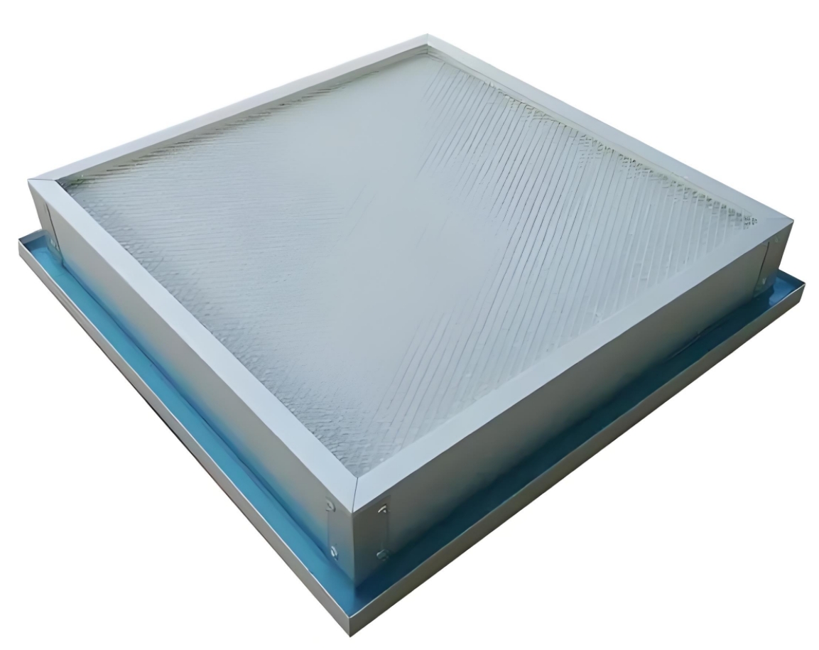 Tank type HEPA filter without partition