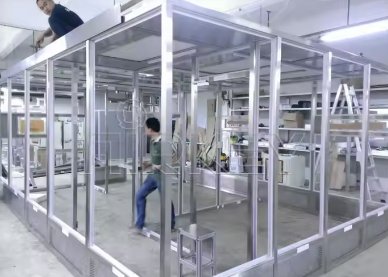 you maintain a class 5 modular cleanroom