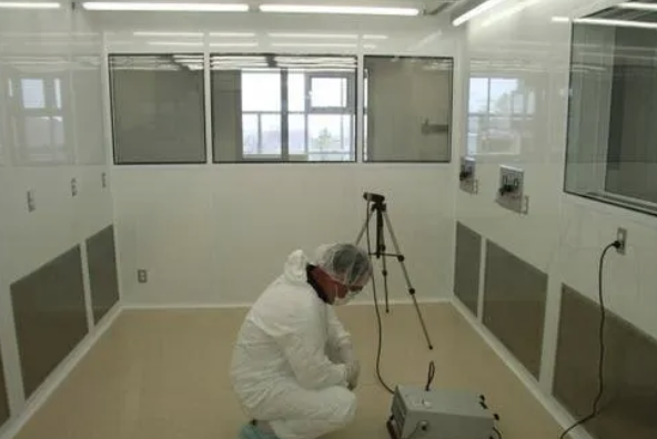 validate a class 5 modular cleanroom