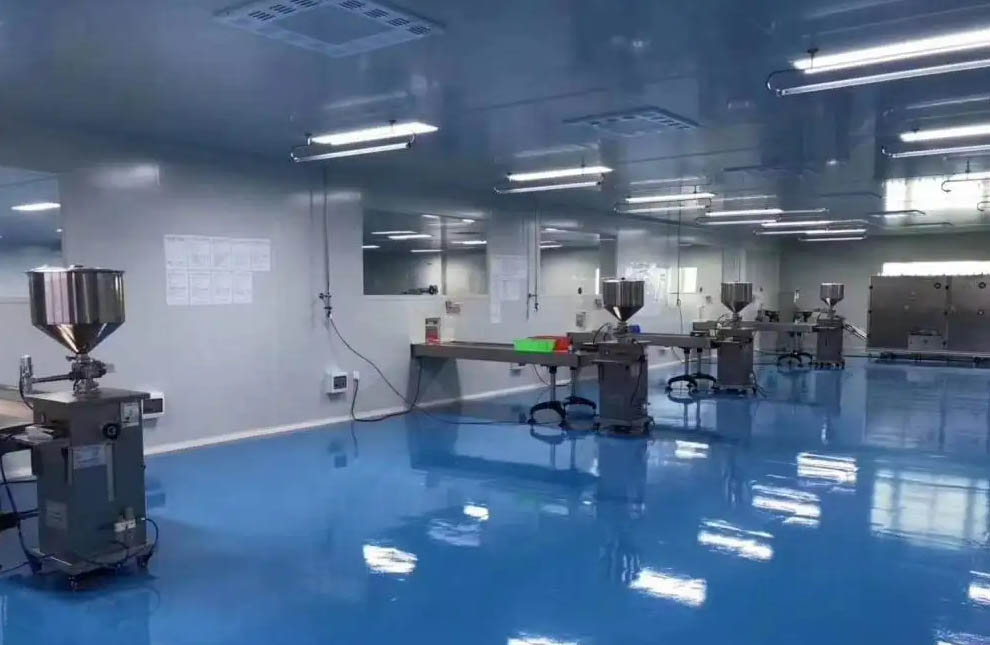 GMP Class B cleanroom environments