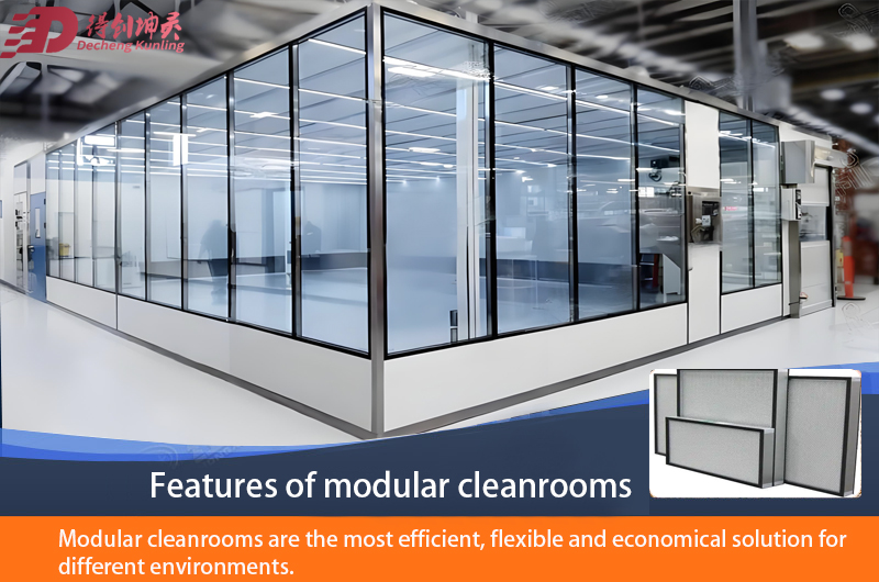 features of modular cleanrooms